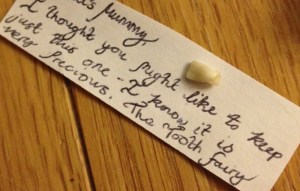 A generous soul, this tooth fairy!